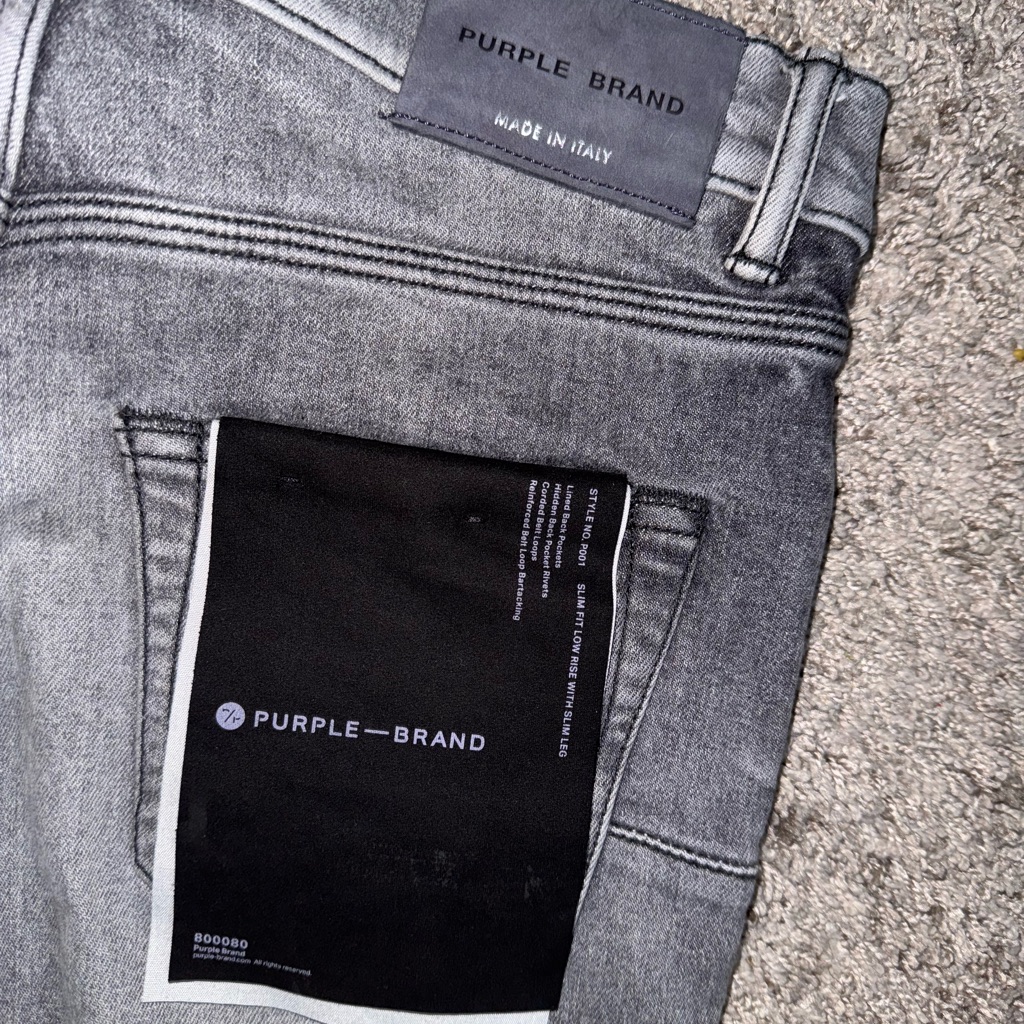 Mens Purple Brand Jeans Size 30